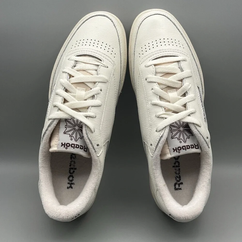 Reebok Club C 85 Vintage Chalk Brown Retro Shoes - Men's Size 8.5 NEW